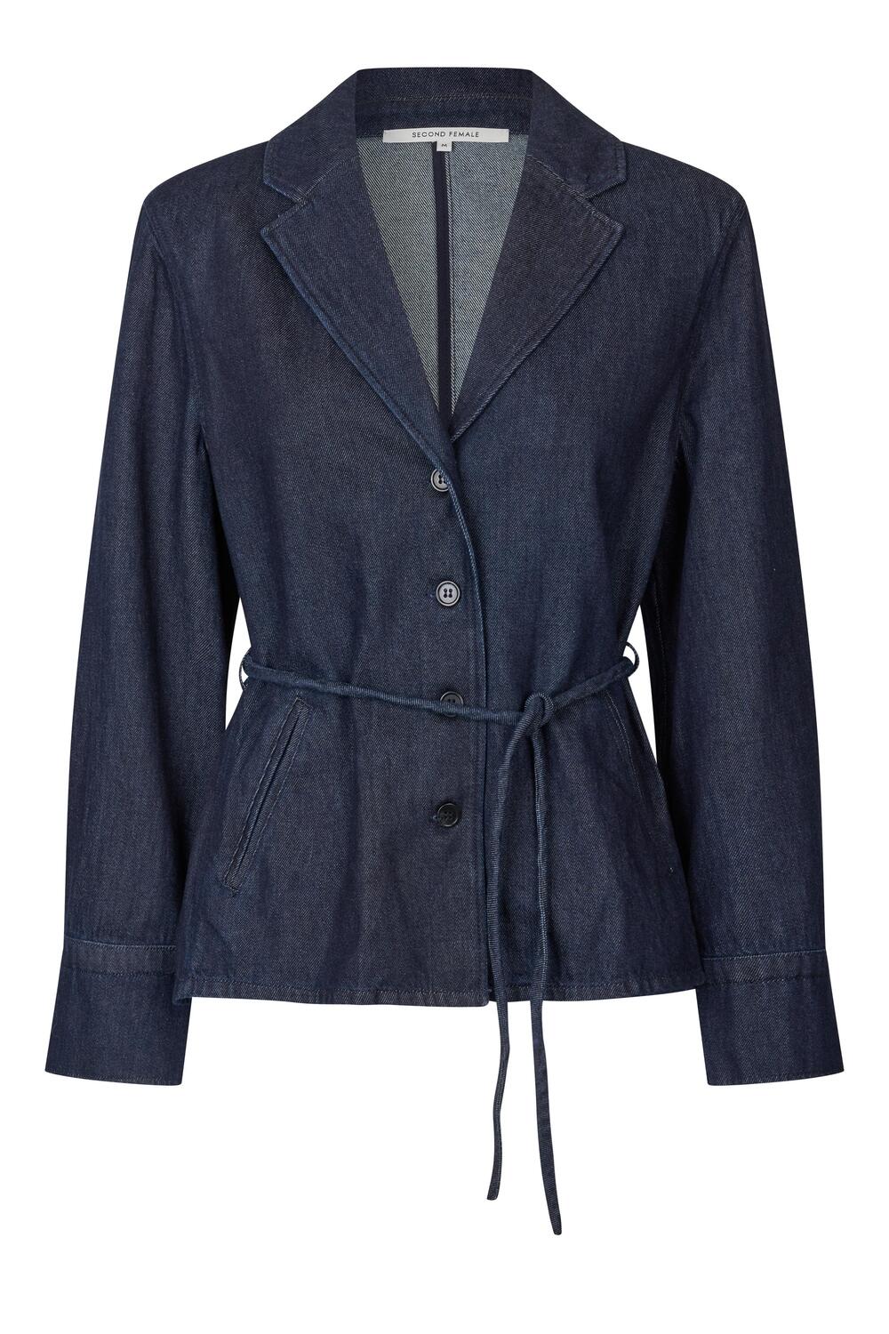 Olane denimblazer - Dark blue denim